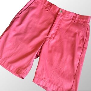 Vineyard Vines Shorts Men’s Size 30 Salmon‎ Pink Links Shorts Golf 9” Inseam